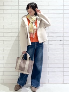 しおりさん(レディース・160cm)の冬コーディネート