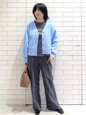 しおりさん（レディース・160cm）の冬コーディネート