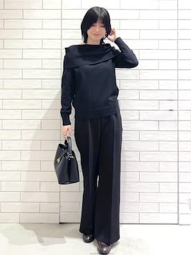 しおりさん(レディース・160cm)の冬コーディネート