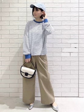 しおりさん(レディース・160cm)の春コーディネート
