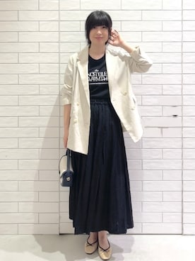 しおりさん(レディース・160cm)の春コーディネート