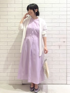 しおりさん(レディース・160cm)の春コーディネート