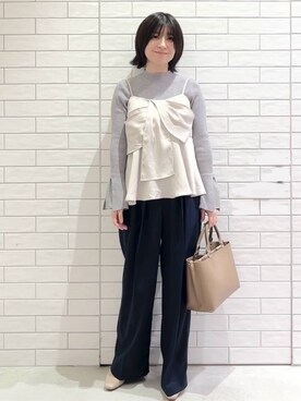 しおりさん(レディース・160cm)の冬コーディネート