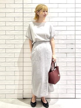 しおりさん（レディース・160cm）の夏コーディネート