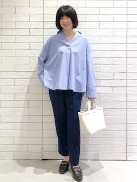 しおりさん(レディース・160cm)の春コーディネート