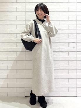 しおりさん(レディース・160cm)の冬コーディネート
