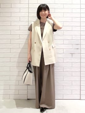 しおりさん(レディース・160cm)の春コーディネート
