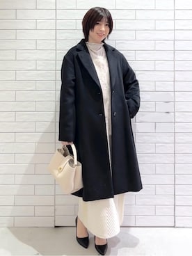 しおりさん(レディース・160cm)の冬コーディネート