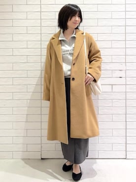 しおりさん(レディース・160cm)の冬コーディネート