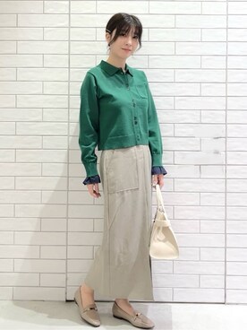 しおりさん（レディース・160cm）の秋コーディネート