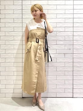 しおりさん（レディース・160cm）の夏コーディネート