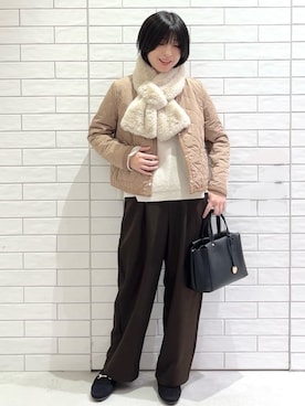 しおりさん(レディース・160cm)の秋コーディネート