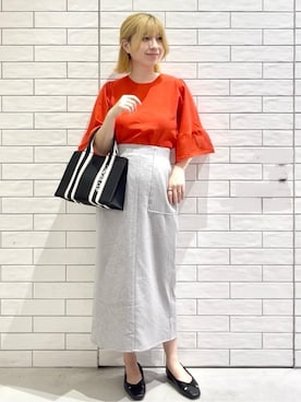 しおりさん(レディース・160cm)の夏コーディネート