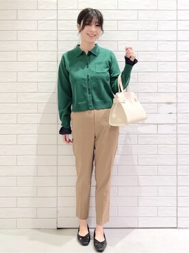 しおりさん（レディース・160cm）の秋コーディネート