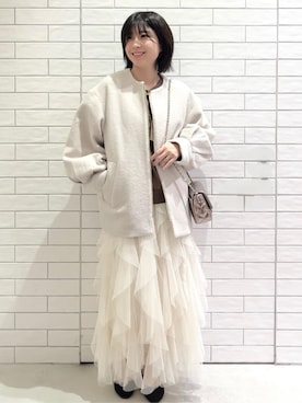 しおりさん(レディース・160cm)の冬コーディネート
