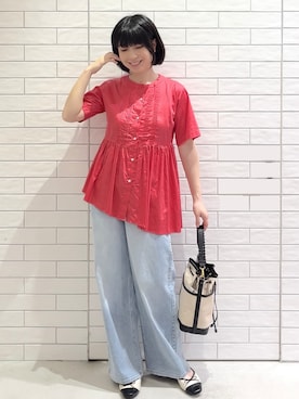 しおりさん(レディース・160cm)の春コーディネート