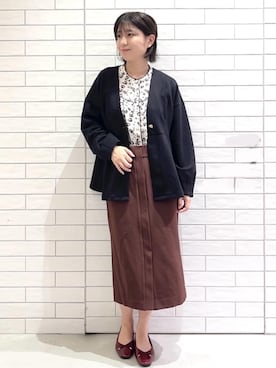 しおりさん(レディース・160cm)の秋コーディネート