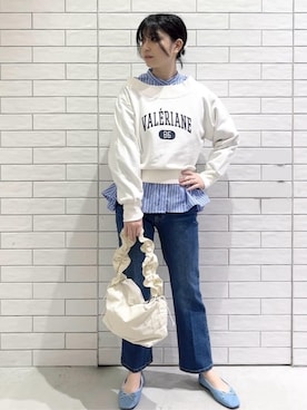 しおりさん(レディース・160cm)の春コーディネート