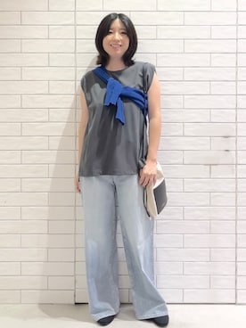 しおりさん(レディース・160cm)の夏コーディネート