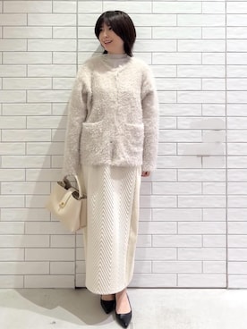しおりさん(レディース・160cm)の冬コーディネート