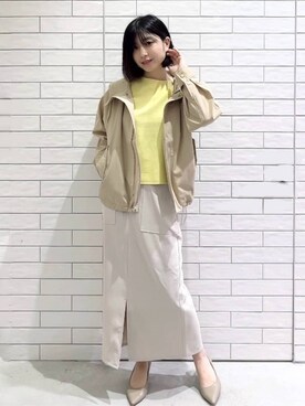 しおりさん（レディース・160cm）の春コーディネート