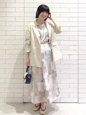 しおりさん(レディース・160cm)の春コーディネート