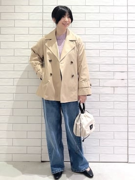しおりさん(レディース・160cm)の春コーディネート