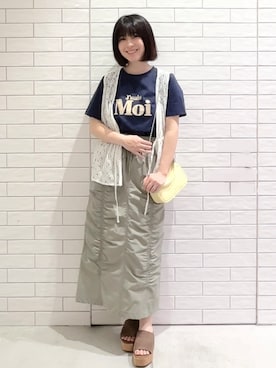 しおりさん(レディース・160cm)の春コーディネート
