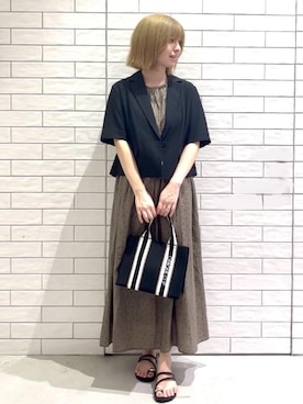 しおりさん(レディース・160cm)の夏コーディネート
