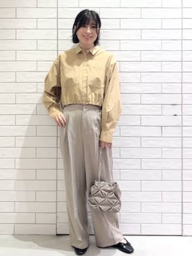 しおりさん(レディース・160cm)の秋コーディネート