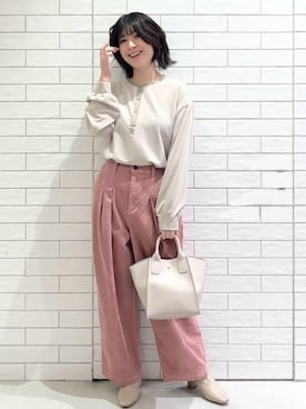 しおりさん(レディース・160cm)の冬コーディネート