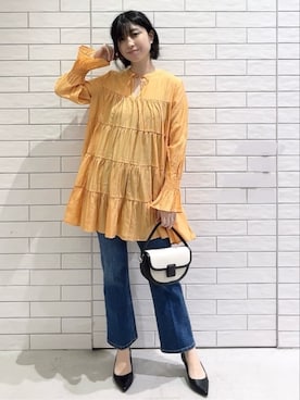 しおりさん(レディース・160cm)の春コーディネート