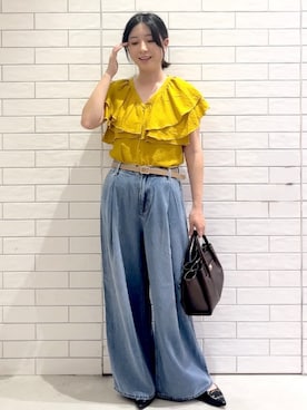 しおりさん(レディース・160cm)の夏コーディネート