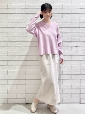 しおりさん(レディース・160cm)の春コーディネート