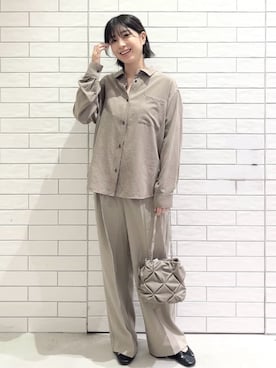 しおりさん(レディース・160cm)の秋コーディネート