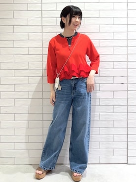 しおりさん(レディース・160cm)の春コーディネート