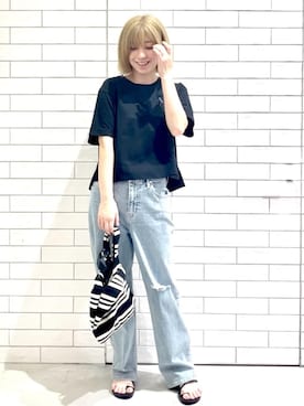 しおりさん(レディース・160cm)の夏コーディネート