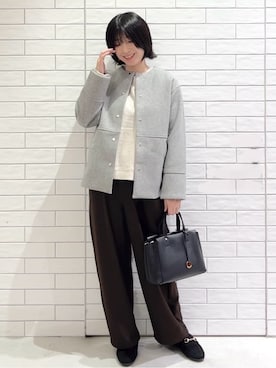 しおりさん(レディース・160cm)の秋コーディネート