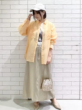 しおりさん(レディース・160cm)の春コーディネート