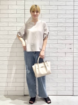 しおりさん(レディース・160cm)の夏コーディネート