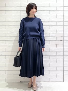 しおりさん(レディース・160cm)の冬コーディネート
