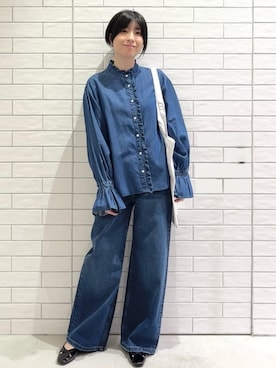 しおりさん(レディース・160cm)の春コーディネート
