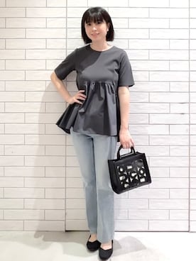 しおりさん(レディース・160cm)の春コーディネート