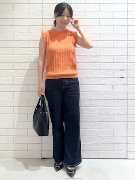 しおりさん(レディース・160cm)の夏コーディネート