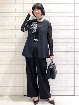 しおりさん(レディース・160cm)の春コーディネート