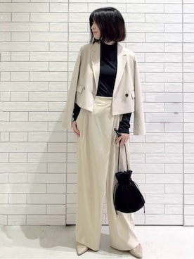 しおりさん(レディース・160cm)の春コーディネート