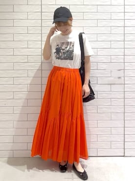 しおりさん(レディース・160cm)の夏コーディネート