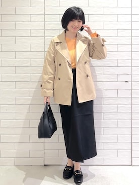 しおりさん（レディース・160cm）の春コーディネート