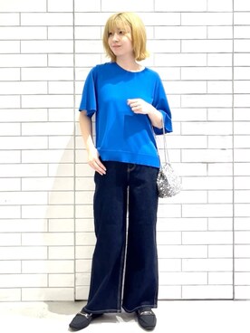 しおりさん（レディース・160cm）の夏コーディネート