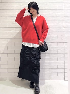 しおりさん(レディース・160cm)の冬コーディネート